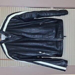 Wilson's,M.Julian,Padded Moto Jacket.Size L.